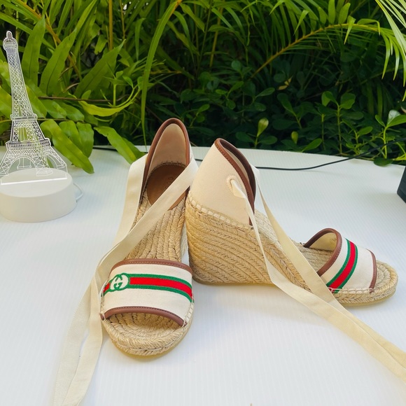 Gucci Espadrilles Sandals NEW - Picture 5 of 12